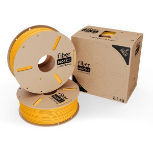 Filament Fiberlogy PLA FiberWORKS Yellow 2x1kg