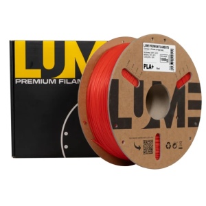 Rola filament Lume PLA+ Red 1kg din unghi la Reprapmania