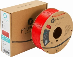 Filament PolyMaker PolyLite ABS Red  1Kg 
