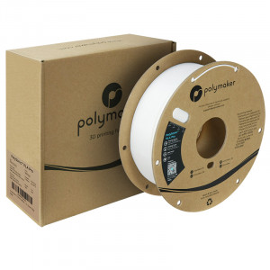 Filament POLYMAKER PolySonic HIGH SPEED PLA PRO White-1Kg