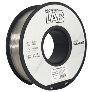 Filament Profesional Lab PLA+ Transparent 1kg