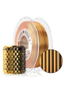 Filament Rosa 3D PLA Magic SILK Mistic Tiger (black+orange) 300g