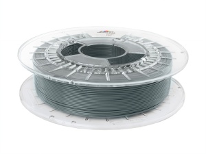 Rolă filament Spectrum PEBA gri închis 0.8kg, textură flexibilă high-rebound