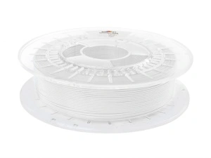 Rolă filament Spectrum PEBA alb 0.8kg, textură flexibilă high-rebound