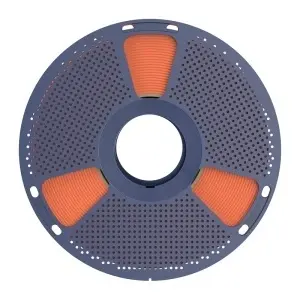 Exemplu de obiect 3D printat folosind Filament Sunlu PETG High-Speed Matte Orange 1kg.