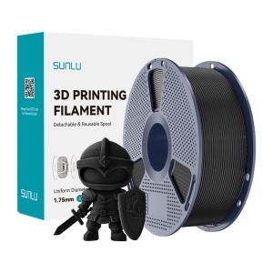 Filament Sunlu PLA+ Black 1kg
