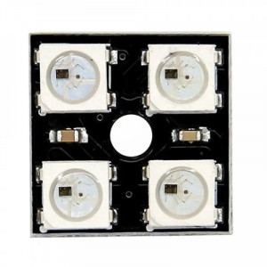 Modul cu 4 Led-uri, WS2812, RGB