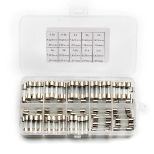 Set de 100 sigurante fuzibile , 5x20mm - Img 1