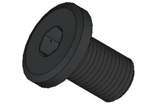 Surub cap plat M5x20 mm-pachet 10 bucati