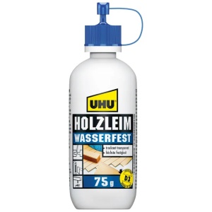 UHU Wood Glue Waterproof D3 white 75g