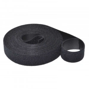 Banda cu arici tip VELCRO 2cm x 5m negru