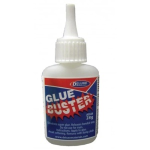 Deluxe Materials Glue Buster - Dizolvant pentru Adeziv CA (Superglue), 28g