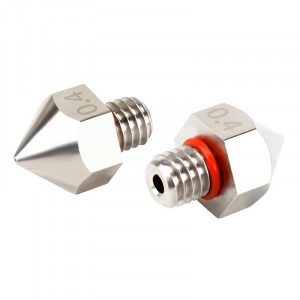 Duza din alama cromata Lata MK8 0,4mm