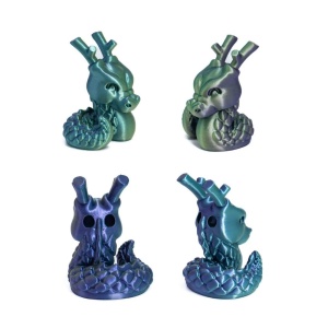 Filament AzureFilm PLA Silk Tri Color Peacock Bloom 1kg