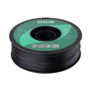 Rolă filament eSUN ABS+ Negru 1kg - detaliu material - RepRapMania.ro