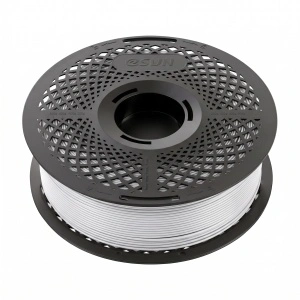 Rolă filament eSUN PETG-Basic White 1kg, vedere din profil