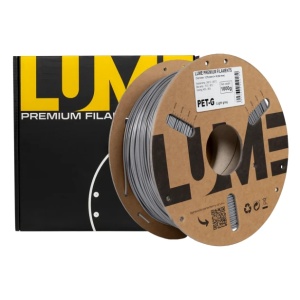 Rola filament Lume PET-G Light Grey 1kg din unghi la Reprapmania