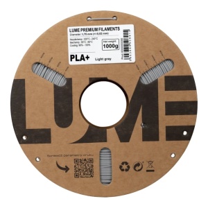 Detaliu înfășurare perfectă filament Lume PLA+ Light Gray - Reprapmania