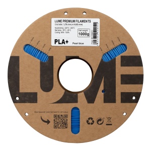 Rolă carton filament 3D Lume PLA Plus Pearl Blue