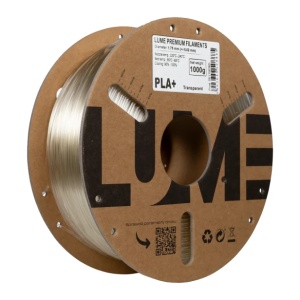 Filament Lume PLA+ Transparent 1kg