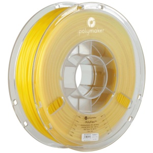Filament PolyMaker PolyFlex TPU-95A Yellow 750g