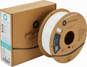 Filament POLYMAKER PolyLite PETG True White 1kg
