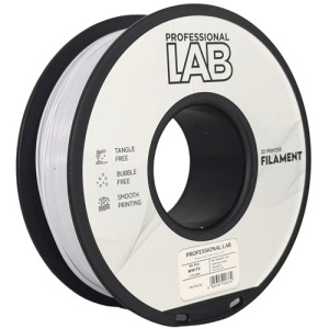 Filament Profesional Lab HS PLA White 1kg - vedere laterală - RepRapMania