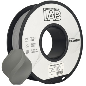 Filament Profesional  Lab PLA+ Gray 1kg