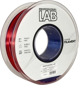 Filament Profesional Lab Silk PLA Dual Color Red Blue 1kg