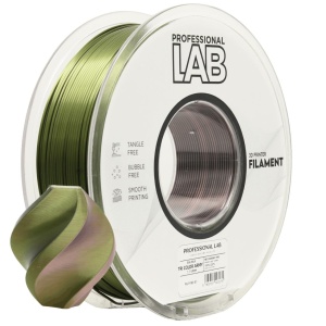 Filament Profesional Silk PLA Tri Color Army 1kg