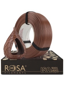 FILAMENT Rosa 3D ReFill PET-G Standard HS Milk Chocolate Brown 1kg