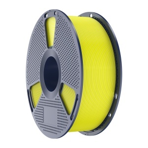 Filament Sunlu PLA+ 1kg Yellow compatibil cu sisteme automate de tip AMS și imprimare la viteză mare