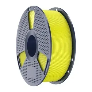 Filament Sunlu PLA+ 1kg Yellow compatibil cu sisteme automate de tip AMS și imprimare la viteză mare