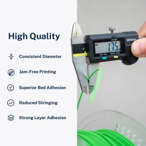 AzureFilm PETG Hyper Speed Yellow - diametru consistent 1.75mm, aderenta straturi, printare fara infundari reprapmania