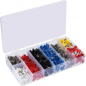 Set 1200 buc pini terminali 0,25 - 10 mm²