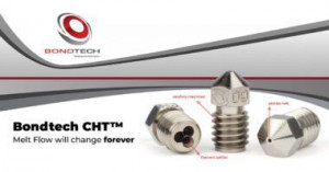 Bondtech CHT® Coated Brass Nozzle 0,8mm - Img 2