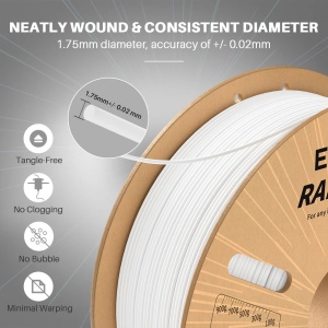 Filament Elegoo RAPID PLA Plus White 1kg