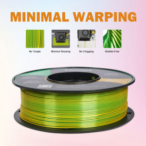 Filament ERYONE YELLOW@GREEN SILK Dual-color PLA