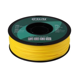 Rolă filament eSUN ABS+ Galben 1kg - detaliu material - RepRapMania.ro