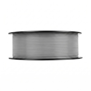 Rolă filament eSUN PETG-Basic Silver 1kg, vedere din față