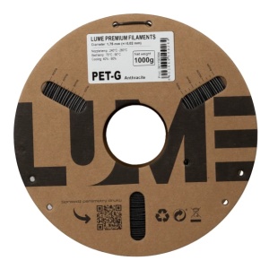 Detaliu înfășurare perfectă filament Lume PET-G Anthracite - Reprapmania