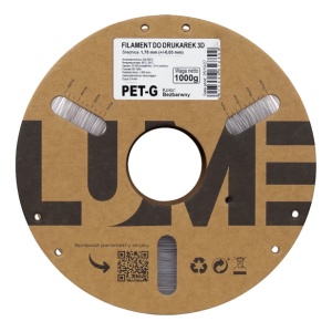 Detaliu înfășurare perfectă filament Lume PET-G Transparent - Reprapmania