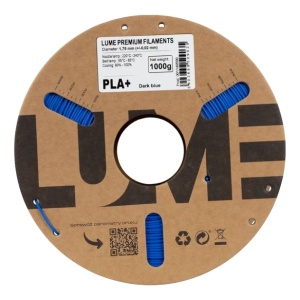 Detaliu înfășurare perfectă filament Lume PLA+ Dark Blue - Reprapmania