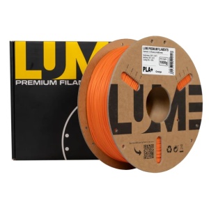 Rola filament Lume PLA+ Orange 1kg din unghi la Reprapmania
