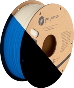 Filament POLYMAKER PolyLite PLA Glow in the Dark Blue 1kg