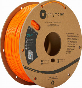Filament POLYMAKER Polylite PLA Orange 1Kg
