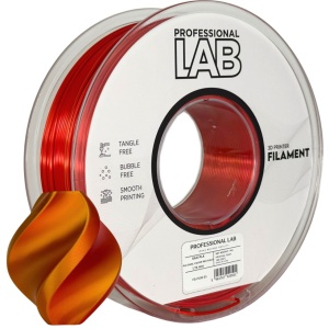 Filament Profesional Lab Silk PLA Dual Color Red Gold 1kg