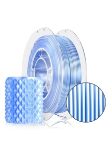 FILAMENT Rosa 3D PLA Magic Silk Frozen (white+blue) 300g