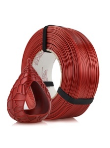 Obiect printat 3D cu filamentul PET-G Standard HS Burgundy Red de la Rosa 3D, din oferta ReprapMania.