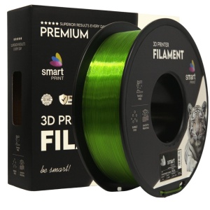 Filament Smart Print PETG Transparent Green 1kg